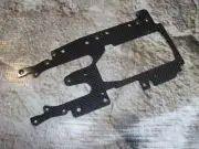 RC HB Hot Bodies R8 Graphite upper Chassis Brace By HPI 110981