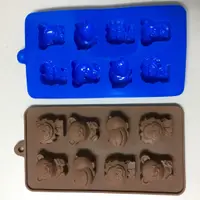 在飛比找蝦皮購物優惠-8孔 河馬 獅子 動物造型 矽膠模 手工皂模 婚禮小物模 巧