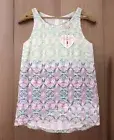 NWT Cabi Tank Top Blouse Size XS #250 Mosaic Print Pastel Chiffon
