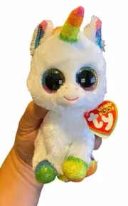 6'' Ty Beanie Boo's Collection Pixy the Unicorn Beautiful Beanie Soft Plush Toy