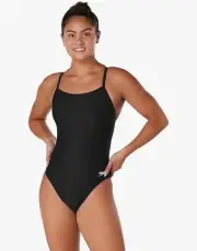 Speedo Prolt Flyback Team Black Competitive Size 30 NWT Women’s