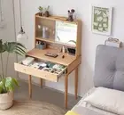 FAS-Graded Solid Timber Bedroom Vanity/Dressing Table/Divided Storage Drawer ...