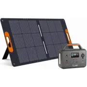 300W Solar Generator , 280Wh Portable Power Station , Solar Powered Battery