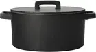 Epicurious round Casserole 1.3L Black Gift Boxed