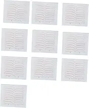 TENOL 10Pcs Double Eyelid Tape Stickers Eye Lift Invisible,Clear,Makeup Tool,Eyelid Strips Eyelid Lifter Strips,Eyelid Lift Strips