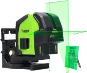 Cross Line Laser Level with 2 Plumb Dots- 8211G Professional Green Laser Beam F