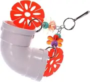 POPETPOP Bird Foraging Toys - Parrot Chewing Toys Plastic Durable Gnawing Toys - Bird Bite Toy Bird Toys for Cockatoo,Macaw African Greys Budgies Parakeet Cockatiels Conure Lovebird