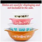 4 Pyrex Combo Stand set display Safely dishes safely! Mixing Cinderella divided