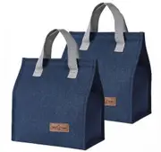 pcs Lunch Bag Insulated, Lunch Box Bag, Reusable Lunch Tote Bag, lunch bag with ice packthermal lunch bagLunch Box Container Bag Insulated for