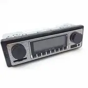 Car Stereo FM Retro Radio Player Bluetooth MP3 USB AUX WAV SD In-Dash w/Remote (for: MG)