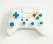 XBOX INSPIRED EDIBLE CONTROLLER (2) - CAKE TOPPER X 1 - CHOOSE YOUR SIZE - WHITE