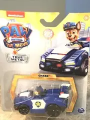 Paw Patrol Movie True Metal Chase Police Car Vehicle Blue Spin Master NEW