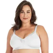 Playtex Bra 18-Hr Sensation Full-Fig. Full-Cov. Wireless White 4803 Sz.38DD,44DD