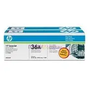 HP 36A Dual Pack Toner cartridge 2K pages (CB436AD)