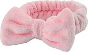 FTYWKXJVR 10Pcs Quick Dry Hair Quick Drying Microfiber Towels Bathroom Bathroom Accessories Nursing Cap with Buckle Sauna Spa Towel Bath(Pink Hair Hoop,5Pcs)