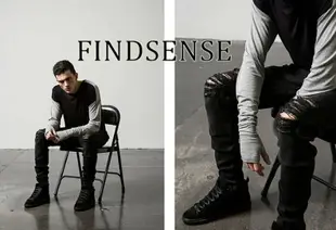 FINDSENSE 經典 打造 歐美 大破壞 破牛仔 破殺 牛王褲 破褲 牛仔 非SLP 愛迪達 NIKE