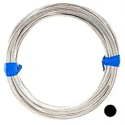 CRAFT WIRE 20 Gauge, 925 Sterling Silver Wire Dead Soft Round Made in USA - 50 Feet by