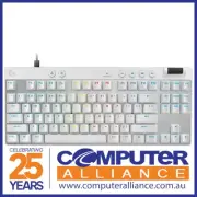 Logitech G PRO X TKL RAPID Magnetic Analog Switch Gaming Keyboard White