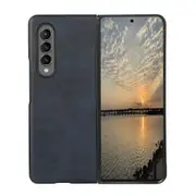 For Samsung Galaxy Z Fold4 5G Dual Tone Calf Texture Shockproof Case