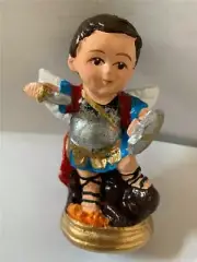 Saint Michael The Archangel Chibi Icon Figurine 4"