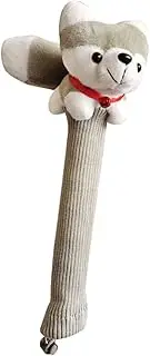 Badminton Racket Handle Cover, Badminton Overgrip Cover Plush Animal Doll Racket Handle Grip Cover