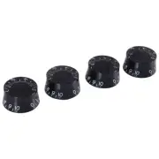 4Pcs Electric Guitar Top Hat Knobs Speed Volume Tone Control Knobs4601