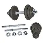Cast Iron Dumbbell Set Weight Dumbbells Home Gym Training Fitness BarBell