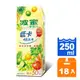 波蜜 低卡 果菜汁 250ml (18入)/箱 【康鄰超市】