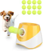 Interactive Automatic Ball Launcher for Dogs - 12 Tennis Balls,Balllauncher for