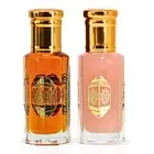 Mukhalat Malaki & Pink Musk - Perfume Oils 12ML (0.40 OZ) Unisex with Black Gift