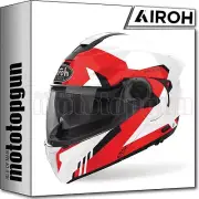 AIROH HELMET FLIP-UP MOTORBIKE SPECCL55 SPECKTRE CLEVER RED GLOSS SZ. XS