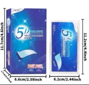 5D White Teeth Whitening Strips - Hollywood Smile at Your Home