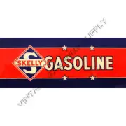 Skelly Flat Ad Glass (AG451)