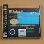 維斯 全新正版 麥景圖終極試音天碟 MCINTOSH MC611 POWER AMPLIFIFIER CD 正版未拆封