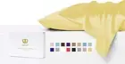 Luxor Crown Set of 2 Mulberry Silk Standard Pillowcases Champagne