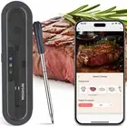 Wireless Meat Thermometer,Bluetooth Smart Meat Thermometer with Ultra-Thin Pr...