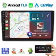 Android 11 Auto Apple CarPlay 9" Double 2 Din Car Stereo Radio GPS Navi WiFi FM