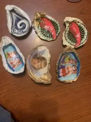Large Handmade oyster shell trinket tray