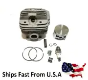 NIkasil Plated Cylinder kit For Stihl 044, MS440 50mm bore 10mm pin US Seller