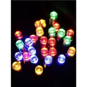 150 Multi Colour LED Concave Bulb Firecracker Cluster Fairy String Lights - 3m