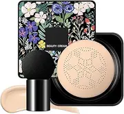 MLqkpwy Air Cushion Bb Cream Foundation, Long Lasting BB Cream Foundation, Moisture Concealer Cushion, Air Cushion Cream Foundation For Mature Skin