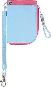 [レイメイ藤井] Raymei Fujii GLP1193H Pass Case, Coil Cord & Coin Purse, Light Blue