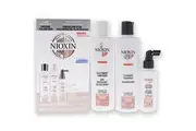 System 3 Kit by Nioxin for Unisex - 3 Pc 10.1oz Color Safe Cleanser Shampoo, 10.1 oz Color Safe Scalp Therapy Conditioner, 3.38oz Color Safe Scalp and Hair Treatment