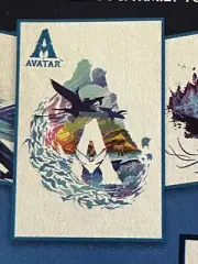 Exclusive Kellogg's AVATAR The Way Of The Water Glow-In-The-Dark Tattoo Sealed