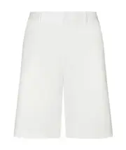 Dolce Gabbana Branded Tag Shorts IT46 White