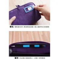 在飛比找Yahoo!奇摩拍賣優惠-韓國多功能存摺證件卡收納包 旅行收納包 化妝包 大容量收納 