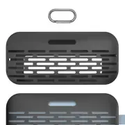 Geekria Silicone Case Cover for Bose SoundLink Flex Portable Speaker (Black)