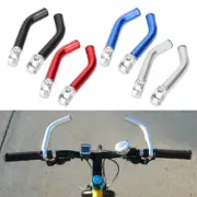 2 x Bicycle Handlebar End Grips 22.2mm MTB Mountain Bike Handle Bar Ends Alloy