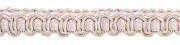 Ivory Ecru Sand 1/2" Gimp Braid Trim Seashell [By The Yard]
