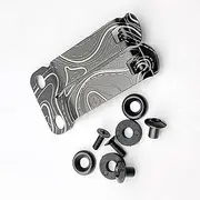 Breathable Stainless Steel Waist Clip Clamp For K Sheath Ensures Comfort And Portability Suitable For Office And Gym Use